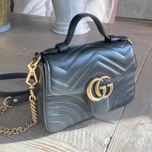 Gucci GG Marmont mini top handle bag